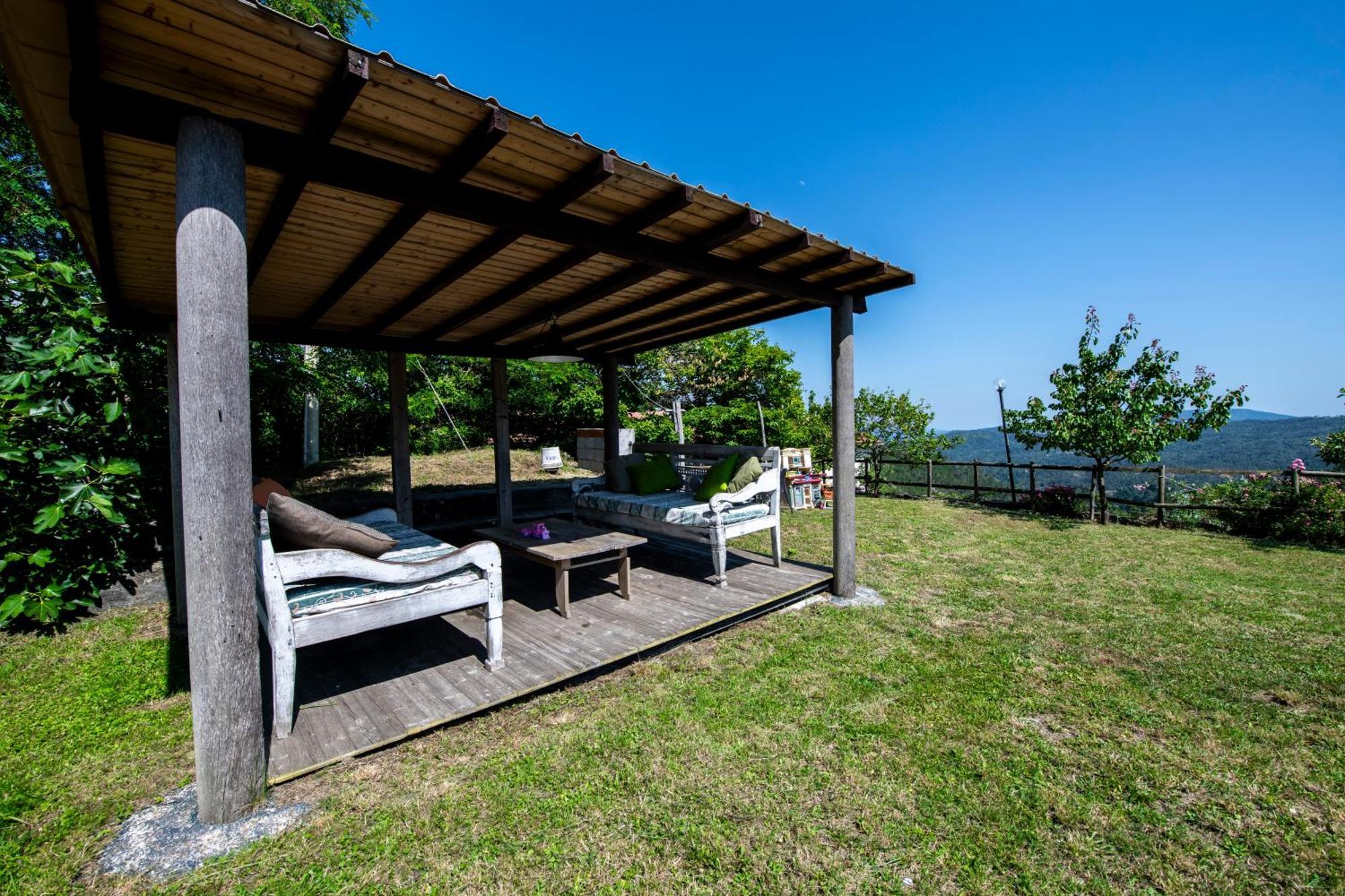 211 - Appartamento Acacia, Terrazza Giardino E Piscina Carro エクステリア 写真